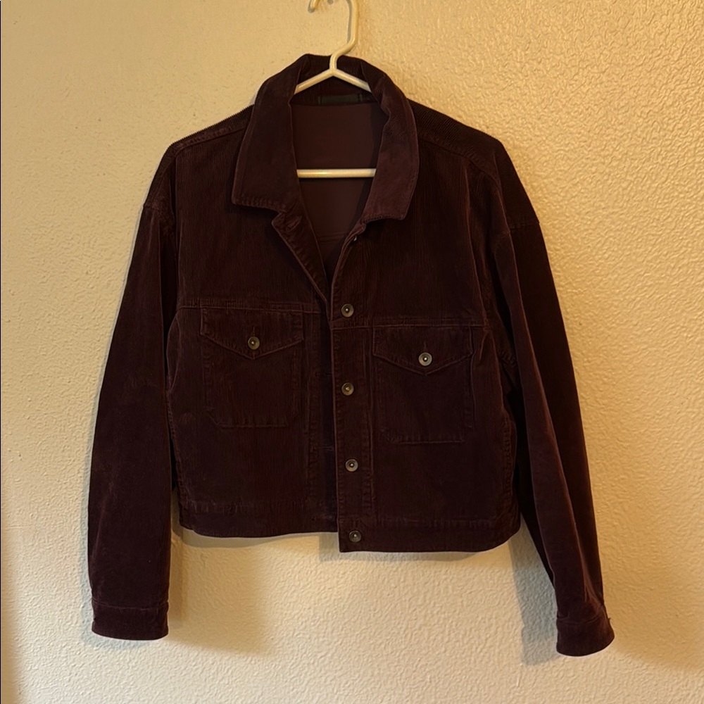 Purple Corduroy Jacket